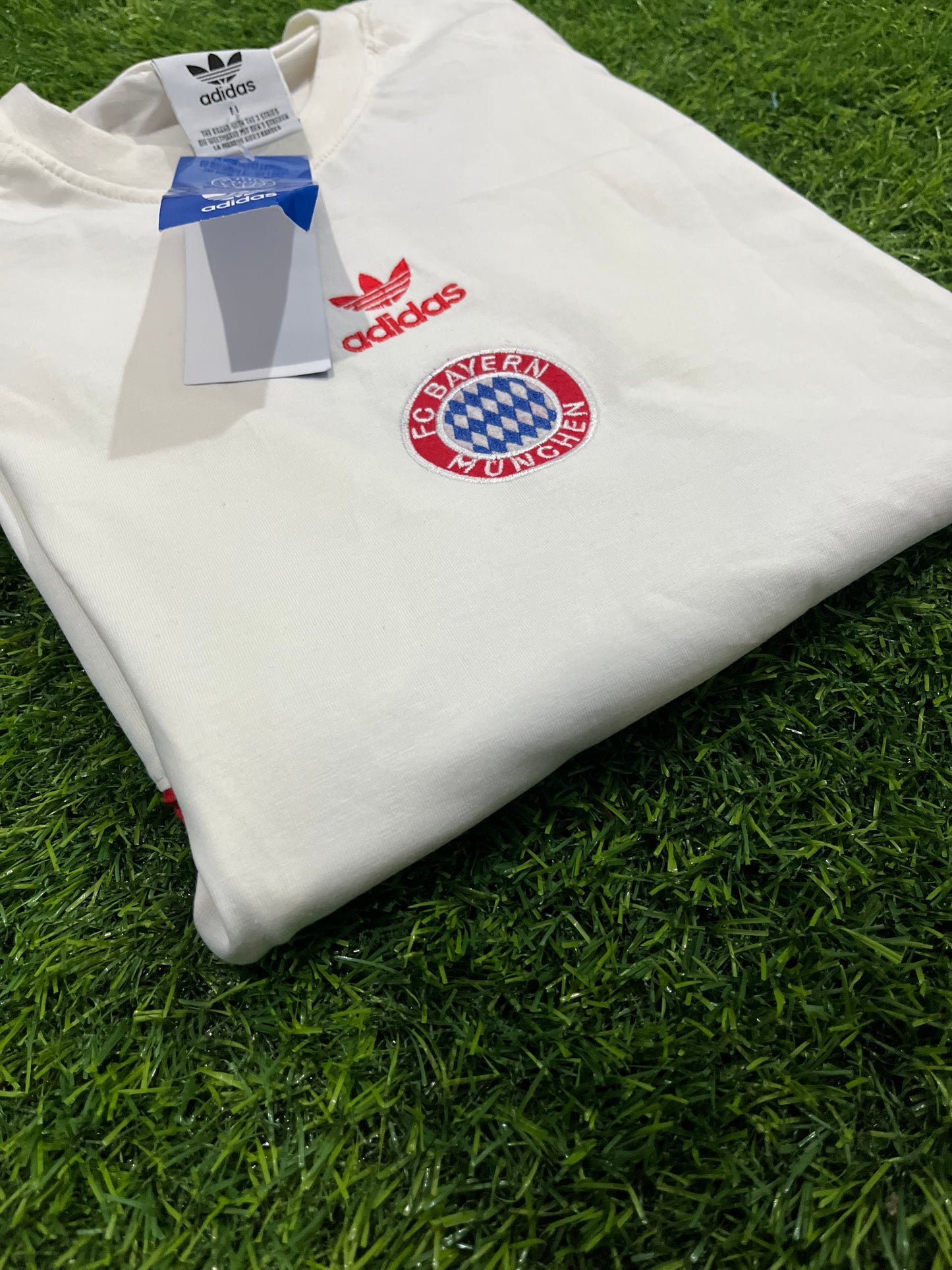 Adidas x Bayern Munich "Bavarian Pride" Cotton Tee - Red Edition