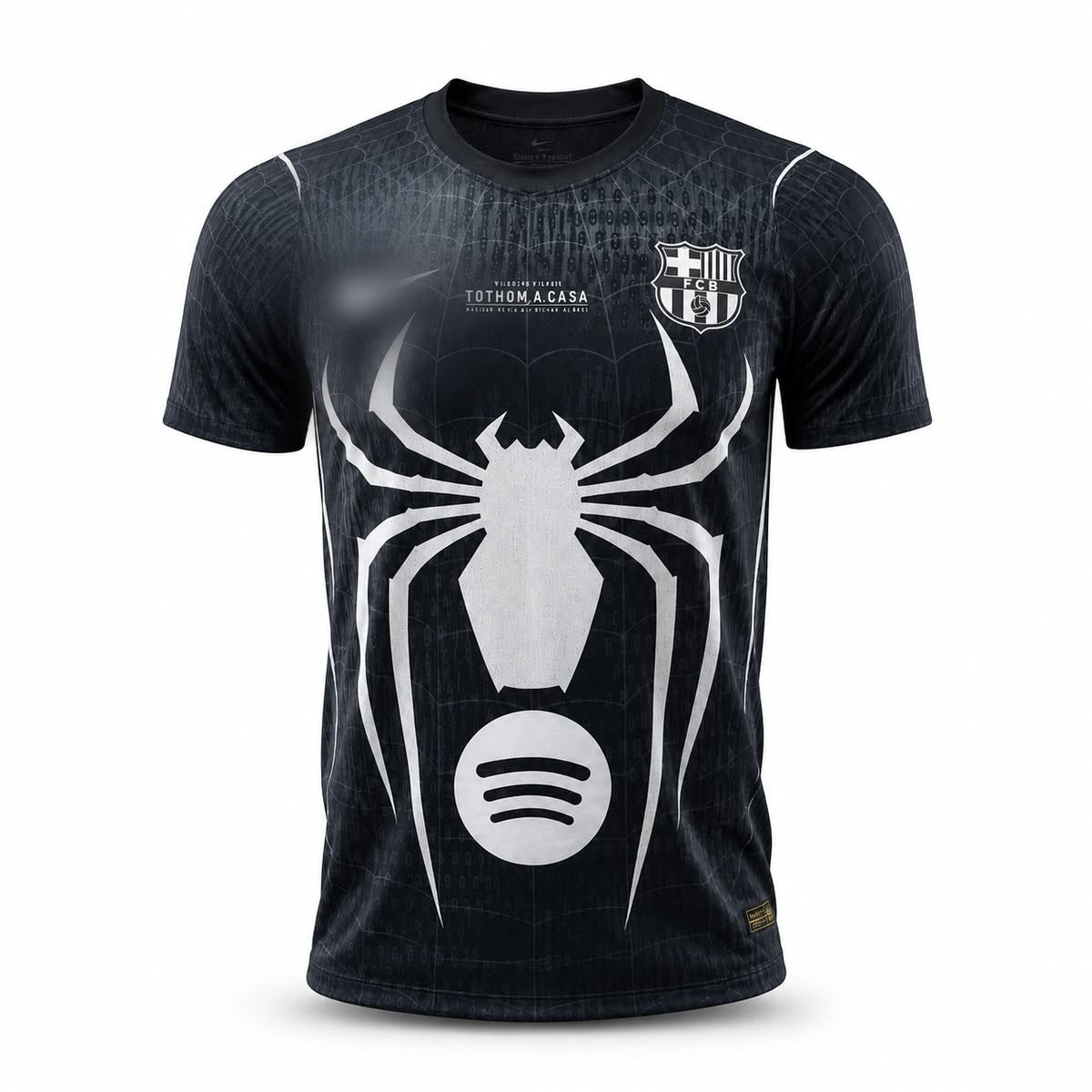 Spider man limited edition Barcelona jersey
