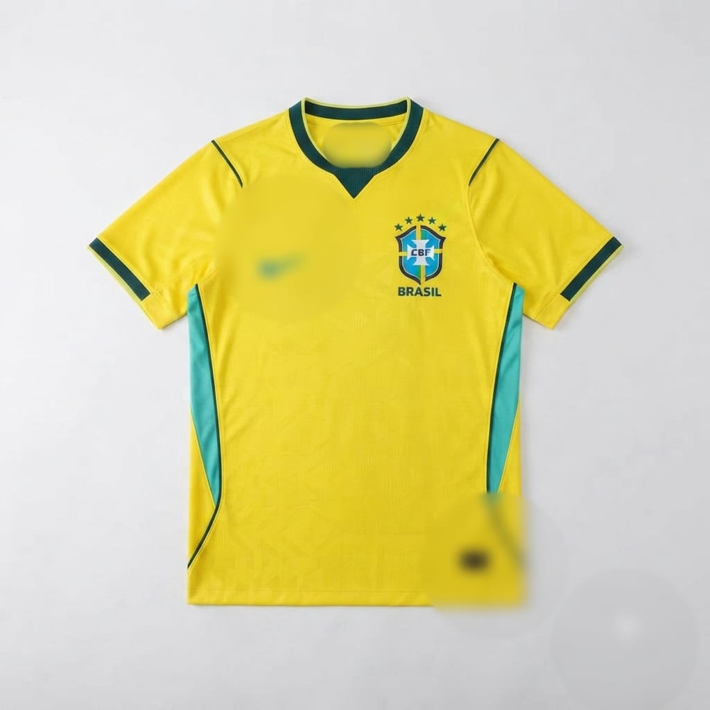 Brazil home jersey new season Original logo & Fabric