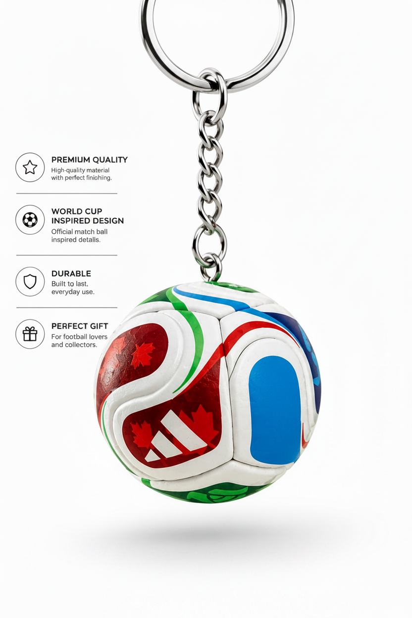 Trionda football keychain