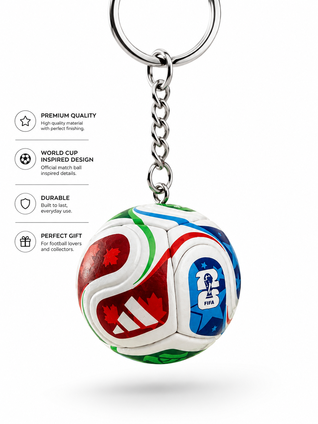 Trionda football keychain