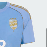 🌊☀ Al Ahly Third Jersey 2025 – اللبني الموج × الأصفر | Mirror Original