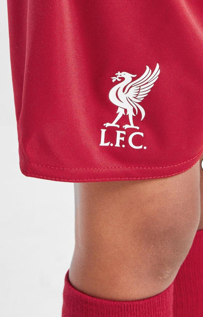 🔴🔴 Liverpool FC Kids Home Kit 25/26 – Mirror Original Quality طقم ليفربول للأطفال موسم 25/26