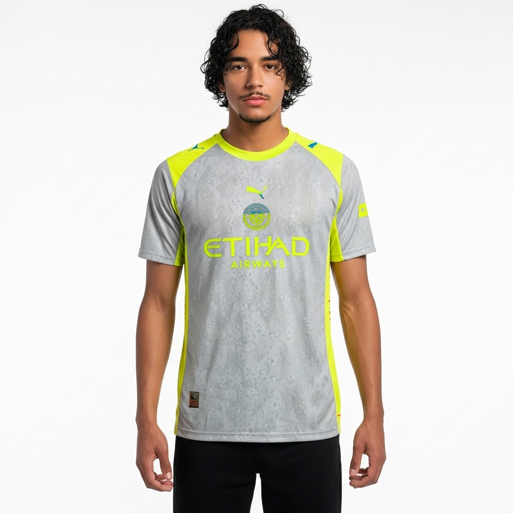 تيشيرت مانشستر سيتي – الطقم الثالث (Third Kit) موسم جديد �