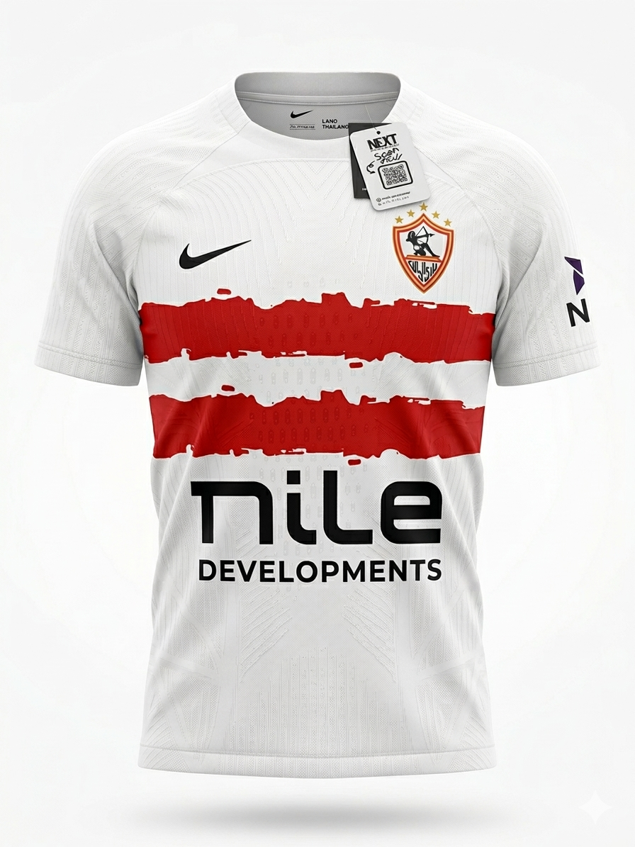 تيشيرت الزمالك الأساسي – موسم 2025
