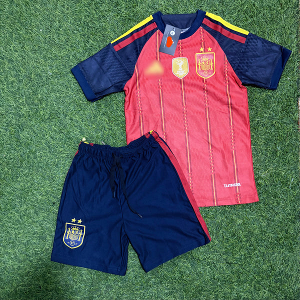 Spain 2 stars new kit with world cup badge
