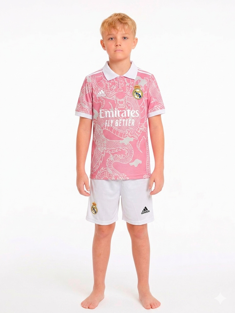 Real Madrid Special Edition "Pink Dragon" Kit – 2024/25