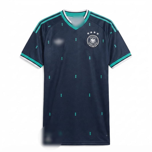 Germany away jersey with imported logos