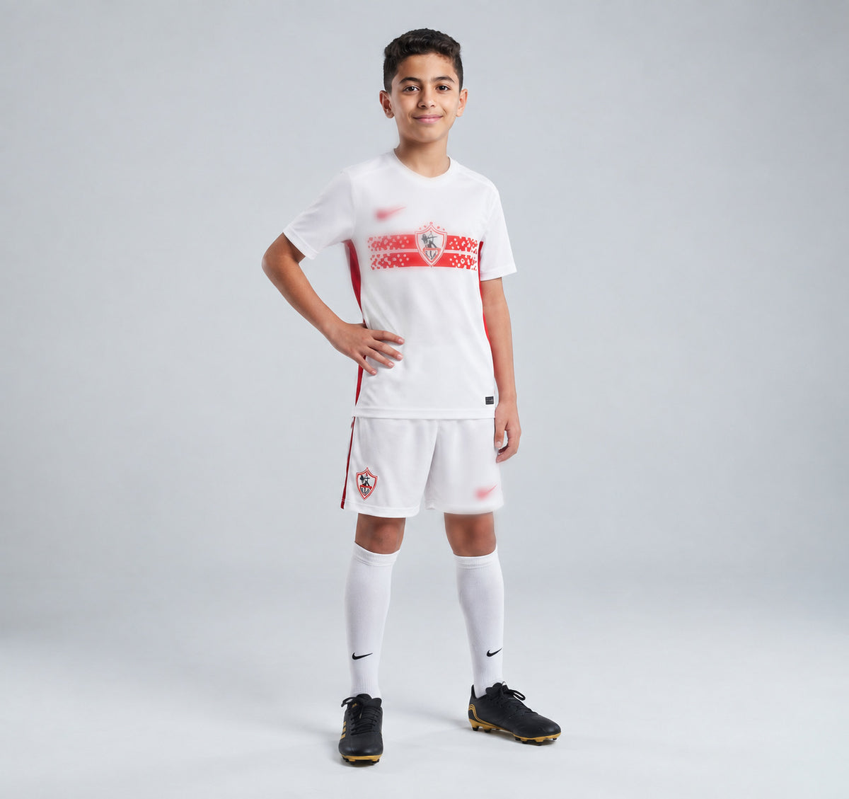 Zamalek home 26/27 kids set