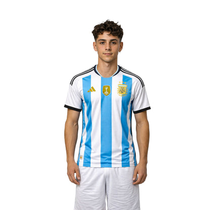 Argentina World Cup 2026 Home Jersey - Three Stars Edition