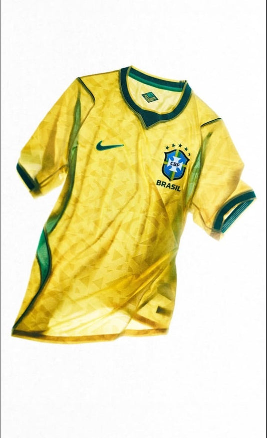 Brazil home jersey new season Original logo & Fabric