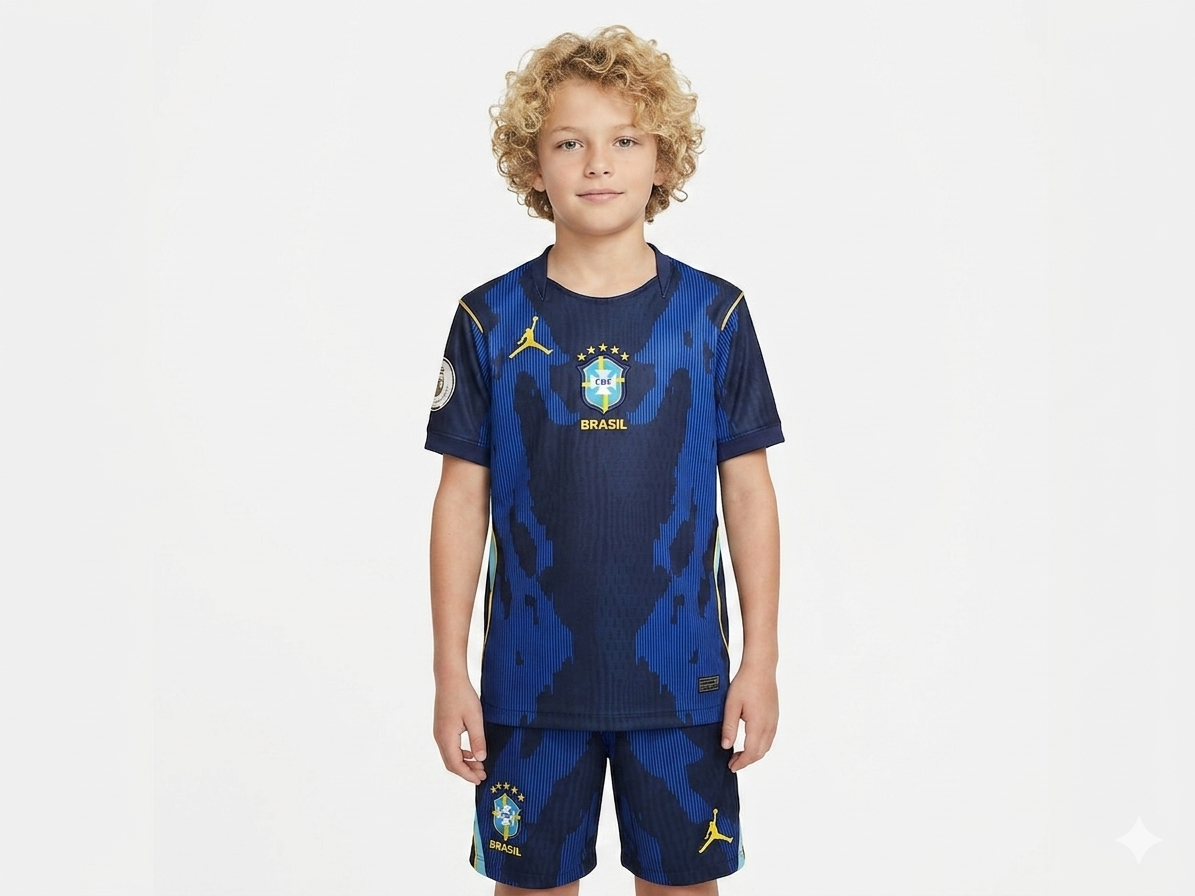 Brazil Special Edition Jersey (Players Version) – Sleek, High-Texture Design