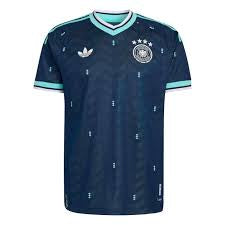 Germany away jersey with imported logos