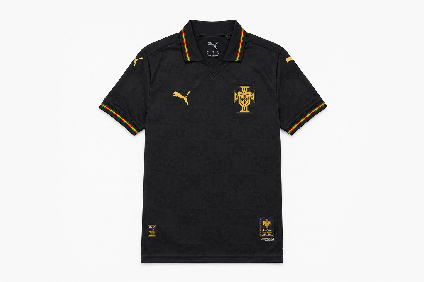 Portugal Away Jersey 2025/26 – Black Edition