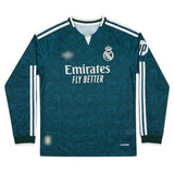Real Madrid 26/27 Away Jersey Long Sleeve (Green)
