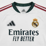 Real Madrid White Long-Sleeve Jersey